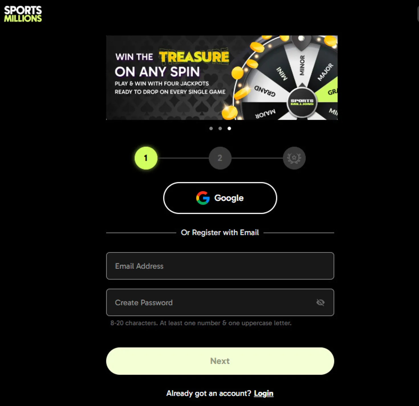 Sport bet app